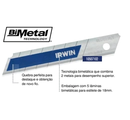Lâmina Trapezoidal Bimetálica